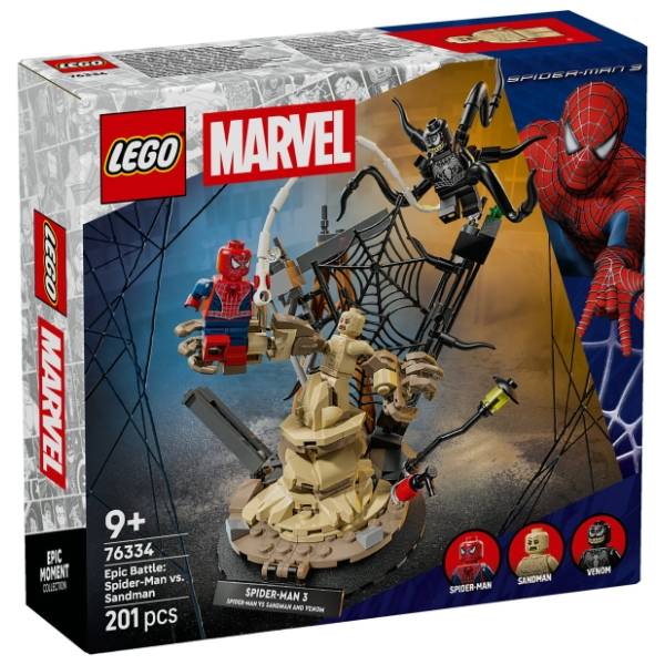 LEGO Marvel Spajdermen protiv Sendmena i Venoma  76334