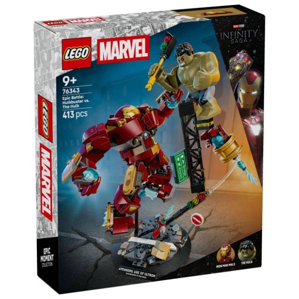 LEGO Marvel Super Heroes epska bitka Halkbaster protiv Halka 76343