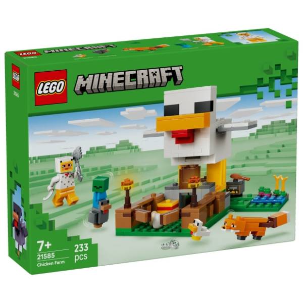 LEGO Minecraft farma pilića 21585