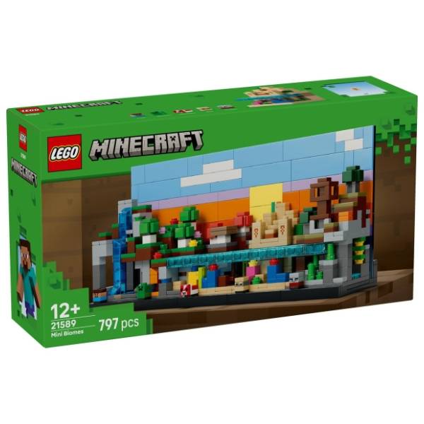LEGO Minecraft mini biomi 21589