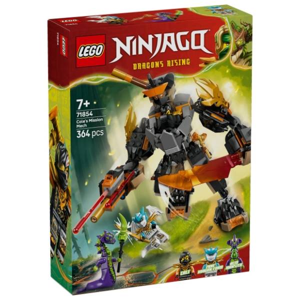 LEGO NINJAGO Kolov mek za misije i zmaj Zejn 71854