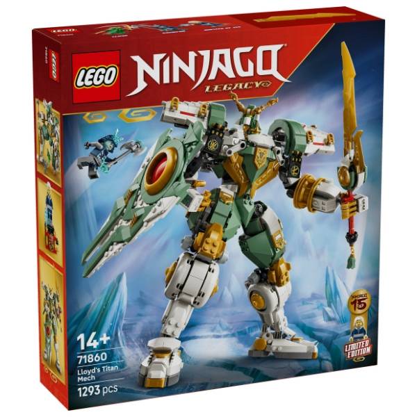 LEGO NINJAGO Lojdov titanski mek 15. godišnjica 71860