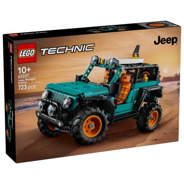 LEGO Technic Jeep Wrangler Rubicon SUV 42227
