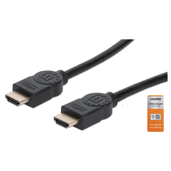 MANHATTAN kabl HDMI (355346) 4K/60Hz/100Mbps 1.8m