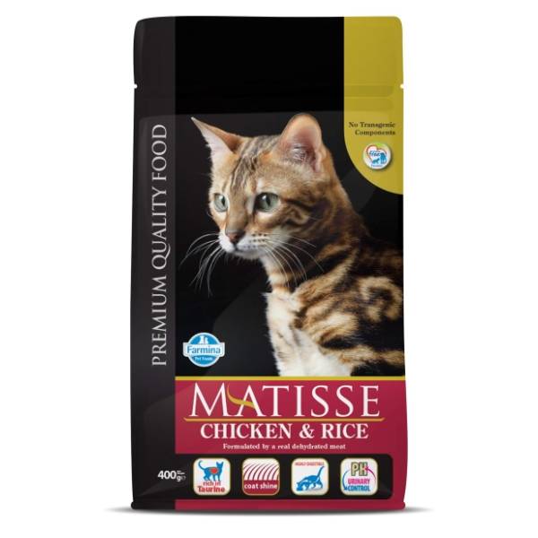 MATISSE hrana za mačke chicken & rice 400g