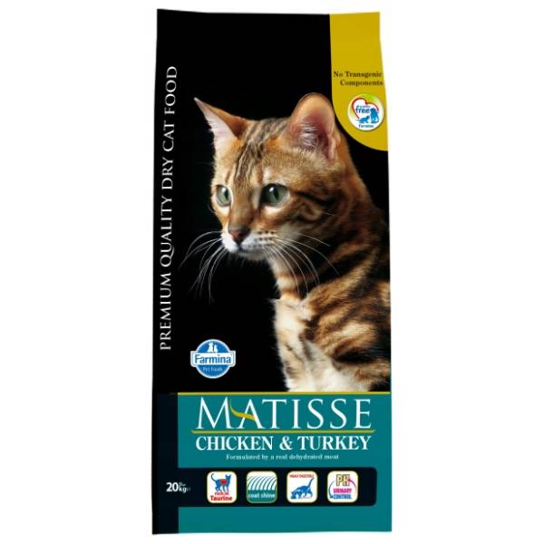 MATISSE hrana za odrasle mačke turkey & chicken 20kg