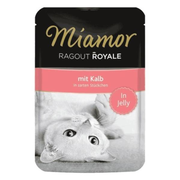 MIAMOR hrana za mačke kraljevski ragu u želeu teletina 100g