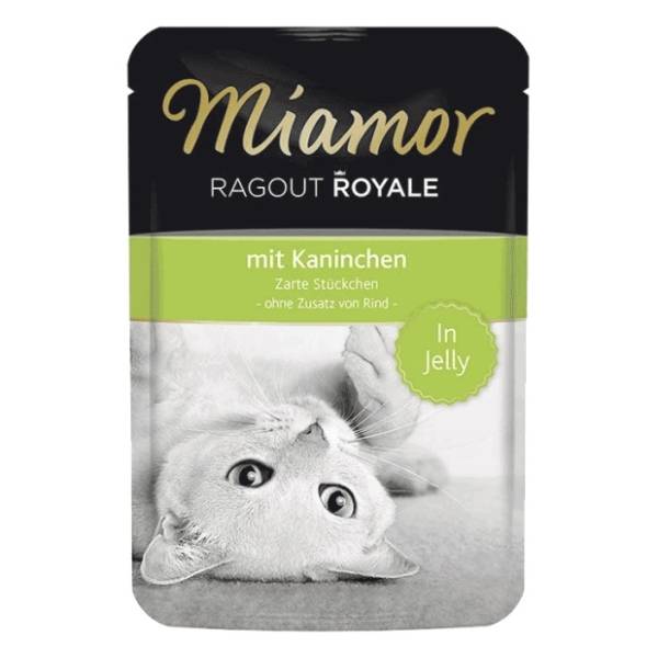 MIAMOR hrana za mačke kraljevski ragu u želeu zečetina 100g