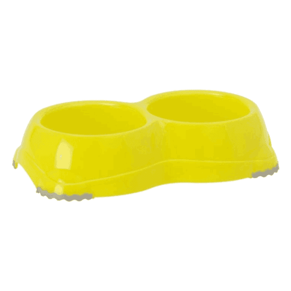 MODERNA Double smarty bowl dupla posuda žuta
