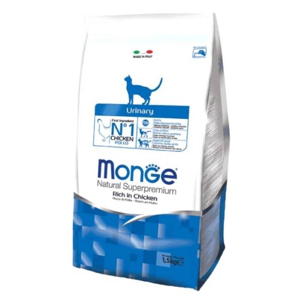 MONGE Urinary hrana za mačke piletina 1,5kg