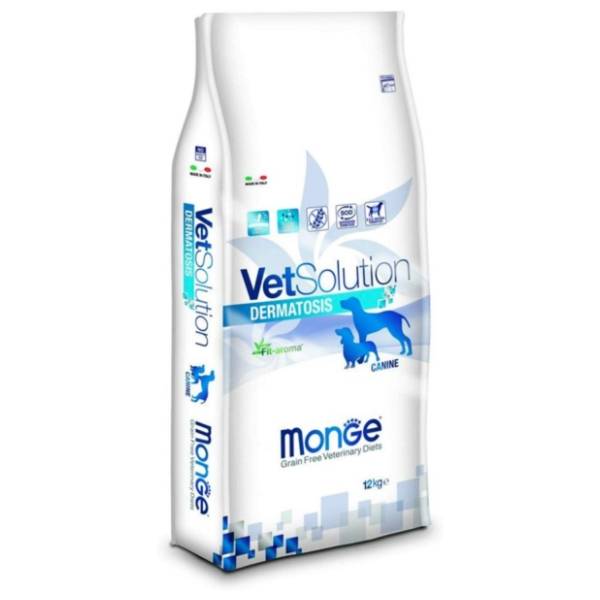 MONGE VetSolution dermatosis hrana za kožna oboljenja pasa 12kg