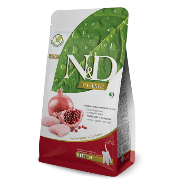 N&D Prime kitten hrana za mačiće piletina i nar 1,5kg