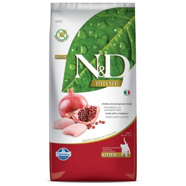 N&D Prime kitten hrana za mačiće piletina i nar 5kg