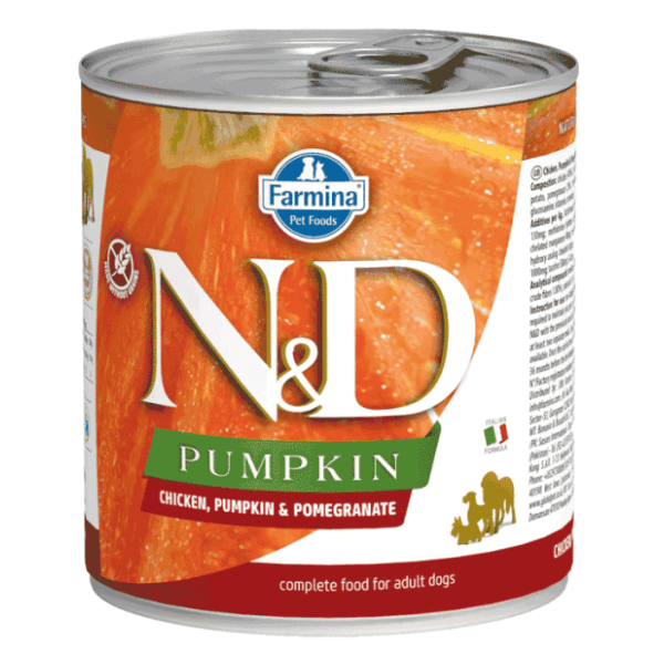N&D Pumpkin adult hrana za pse bundeva i piletina 285g