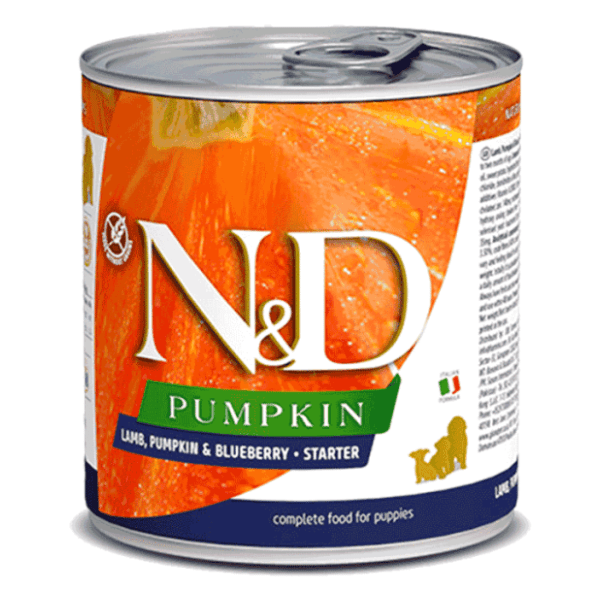 N&D Pumpkin puppy hrana za štence bundeva i jagnjetina 285g