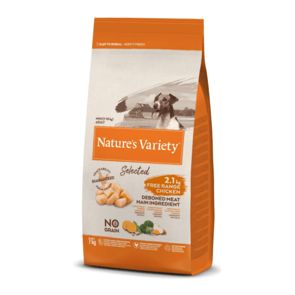 NATURES VARIETY Selected hrana za mačiće piletina 7kg