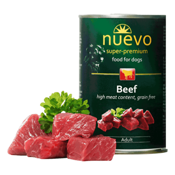 NUEVO Grain free hrana za pse govedina 400g