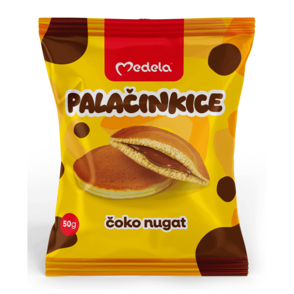 Palačinkice MEDELA čoko nugat 50g