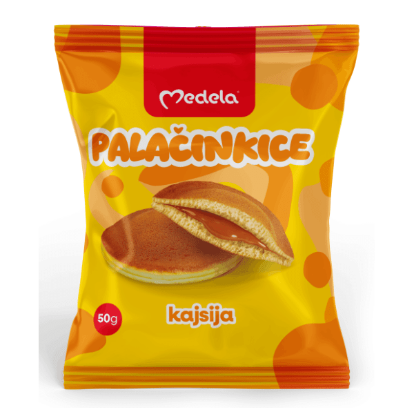Palačinkice MEDELA kajsija 50g