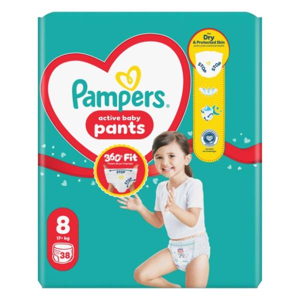 PAMPERS pelene pants GP 8 38kom