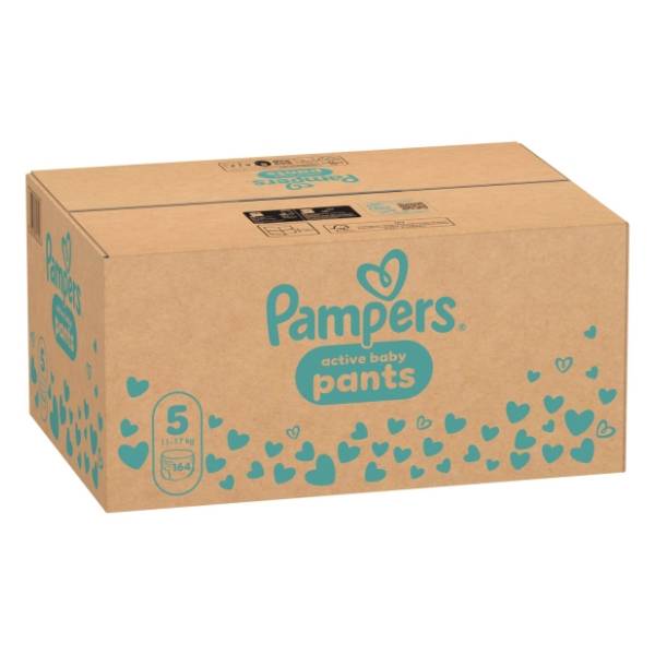 PAMPERS pelene pants monthly pack 5 164kom