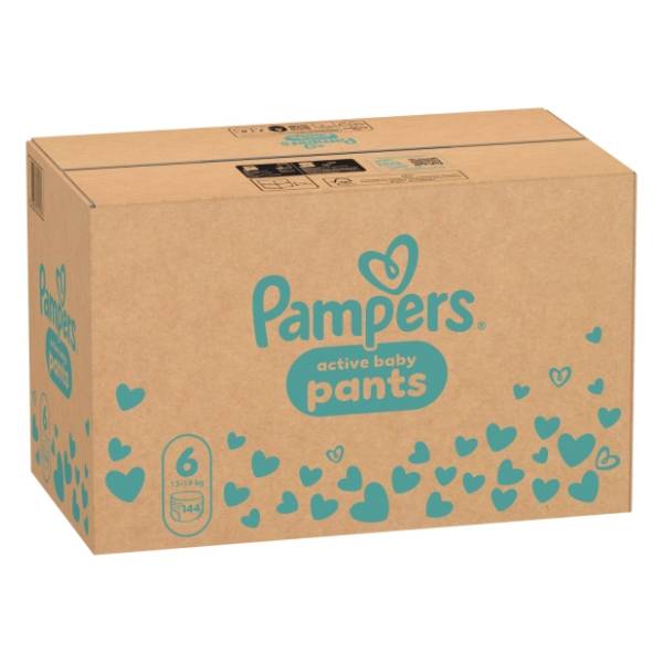 PAMPERS plene pants monthly pack 6 144kom