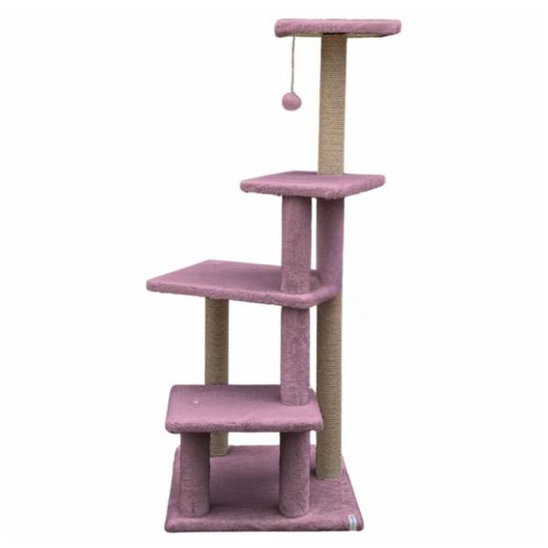 PAWS & WHISKERS Alessi grebalica za mačke 45x117x45cm roze