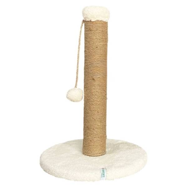 PAWS & WHISKERS Coris grebalica za mačke 52cm bela