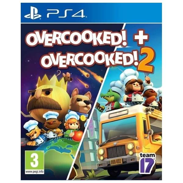 PS4 Overcooked + Overcooked 2 Double Pack