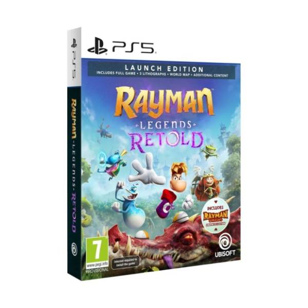 PS5 Rayman Legends Retold Launch Edition