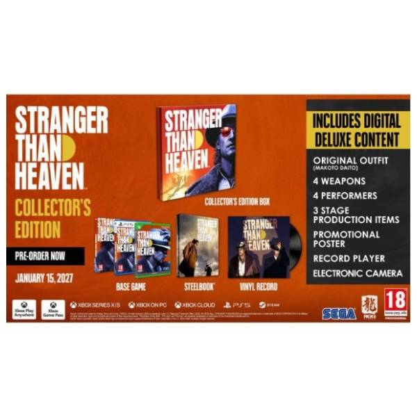 PS5 Stranger Than Heaven - Collectors Edition
