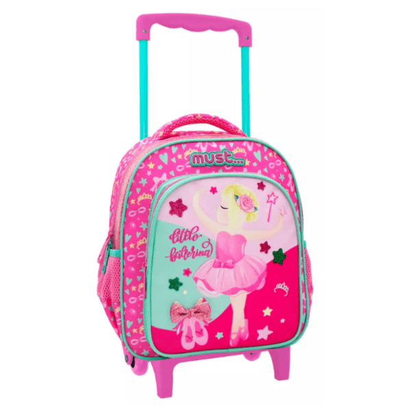 Ranac za školu MOJA KNJIŽARA Must little ballerina trolley