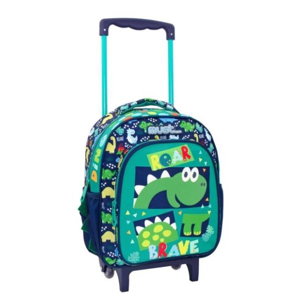 Ranac za školu MOJA KNJIŽARA Must dino roar trolley 
