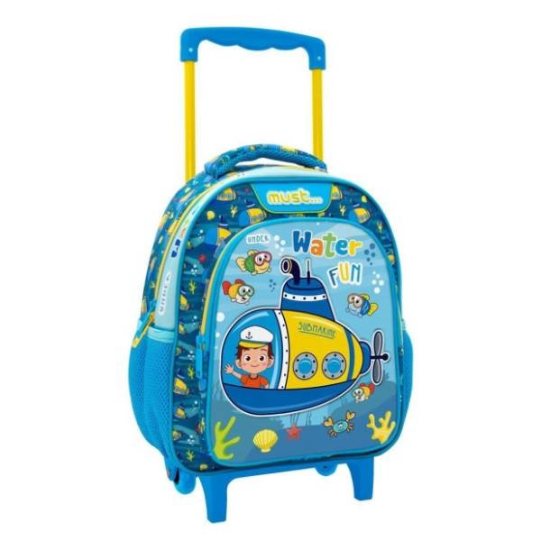 Ranac za školu MOJA KNJIŽARA Must under water fun trolley 