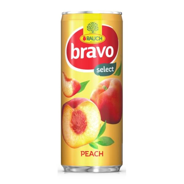 RAUCH Bravo breskva 250ml