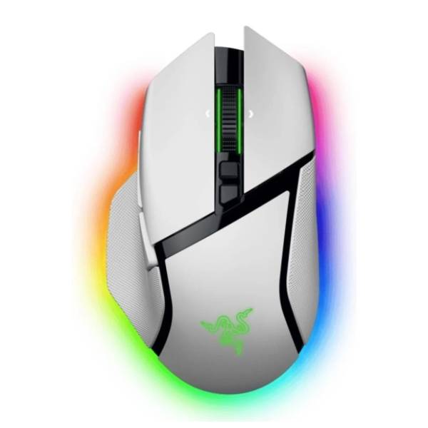 RAZER bežični miš Basilisk V3 Pro 35K Ergonomic White