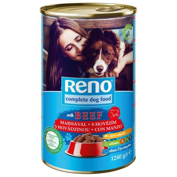RENO hrana za pse govedina 1,24kg