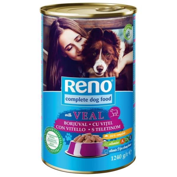 RENO hrana za pse teletina 1,24kg