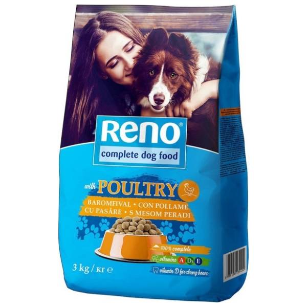 RENO hrana za pse živina 3kg