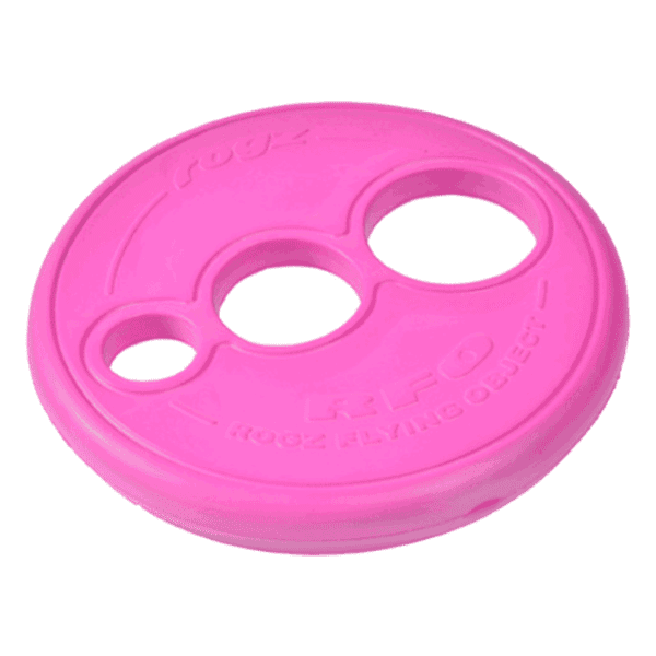 ROGZ Flying object frizbi za pse roze