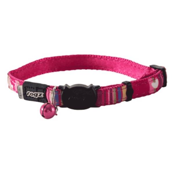ROGZ Neo cat ogrlica za mace roze