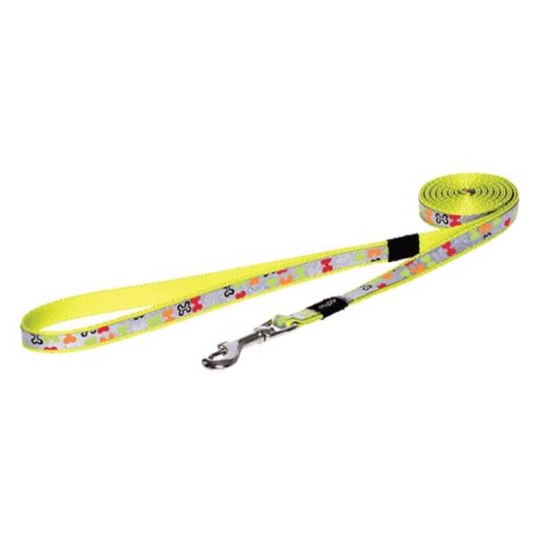 ROGZ Trendy multi bones reflektujući povodac za pse S