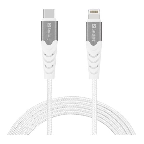 SANDBERG konverter kabl USB-C na Lightning (m/m) 2m beli (136-48)