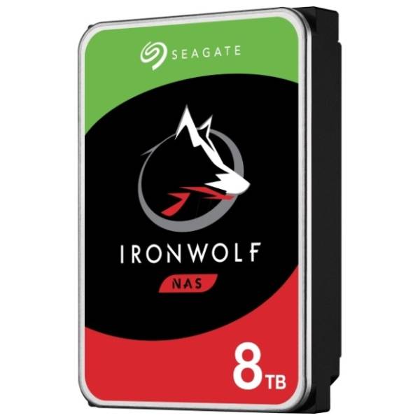 SEAGATE hard disk 8TB (256MB) ST8000VN004 Ironwolf NAS