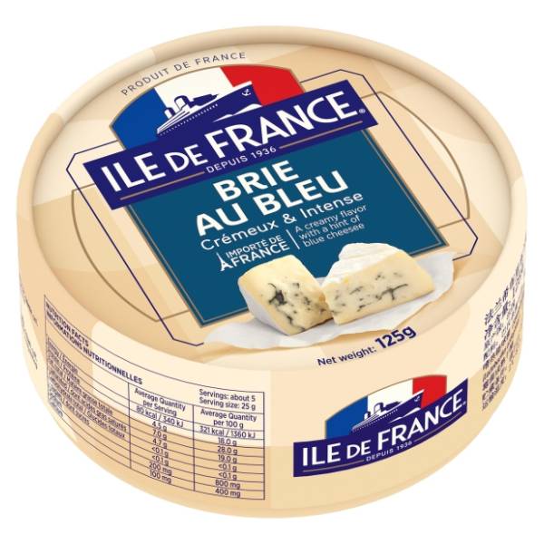 Sir ILE DE FRANCE Brie sa plavim plesnima 125g