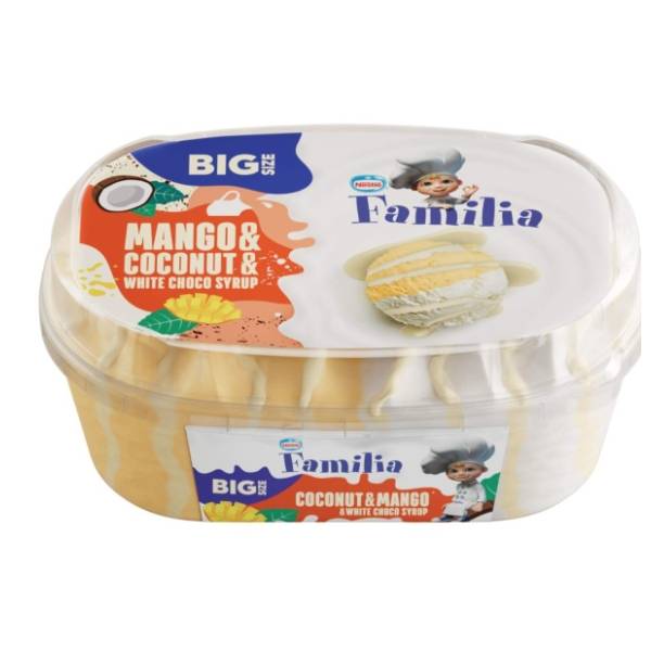 Sladoled FAMILIA mango & coconut 900ml