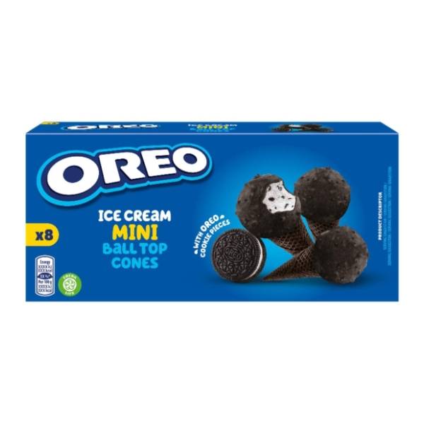 Sladoled OREO mini kornet multipack 8x25ml