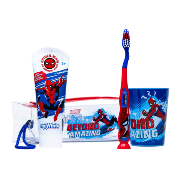 SPIDERMAN Admiranda set oral care četkica pasta čaša neseser