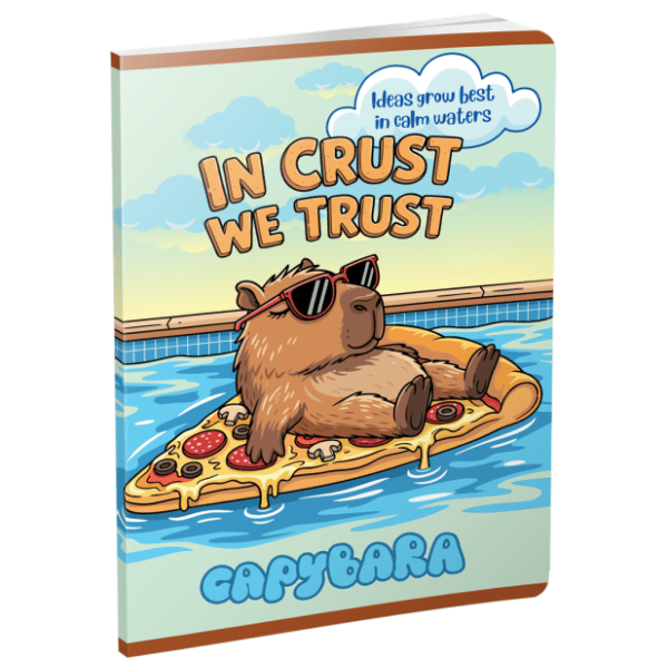 Sveska A5 dikto OPTIMUM Trendy Capybara 52lista 1kom