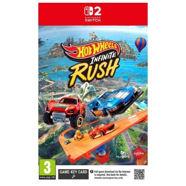SWITCH 2 Hot Wheels Infinite Rush Code In A Box